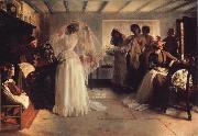John H F Bacon The Wedding Morning oil painting